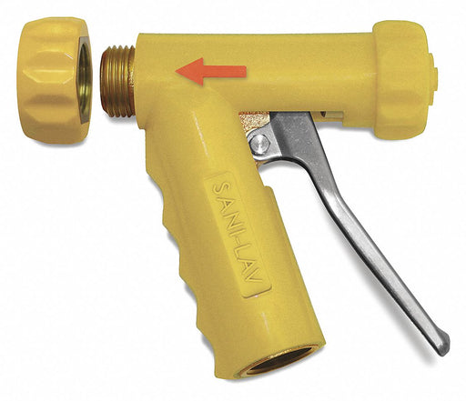 Spray Nozzle 4-39/64 in L Brass 150 psi