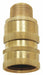 Hose Adapter Brass 3/4 x 1/2 