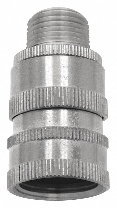 Hose Adapter SS 3/4 x 1/2 