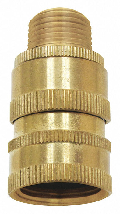 Hose Adapter Brass 3/4 x 3/4 