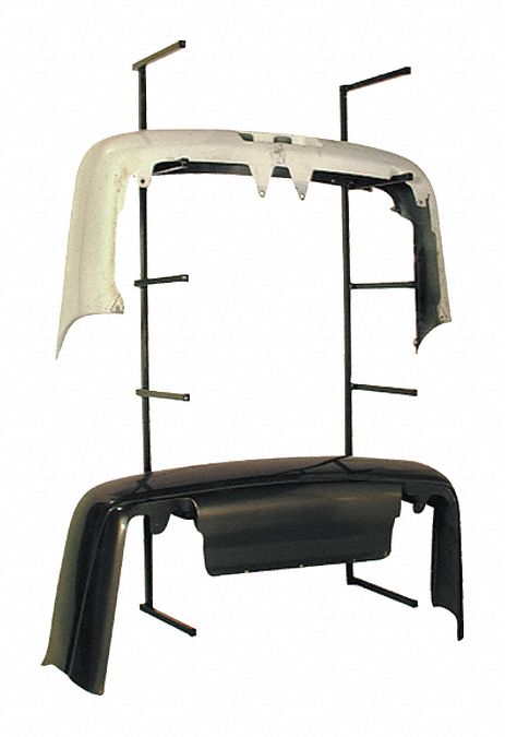 Bulk Rack Black Steel