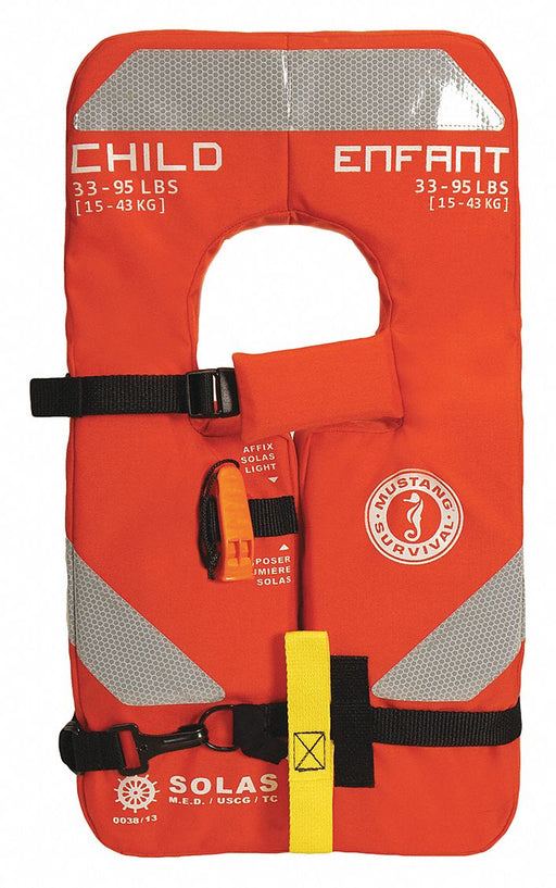 Life Jacket Child Universal 26lb Foam OR