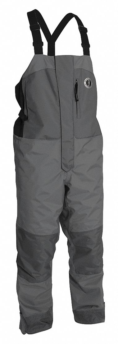 H3998 Flotation Overalls L Black