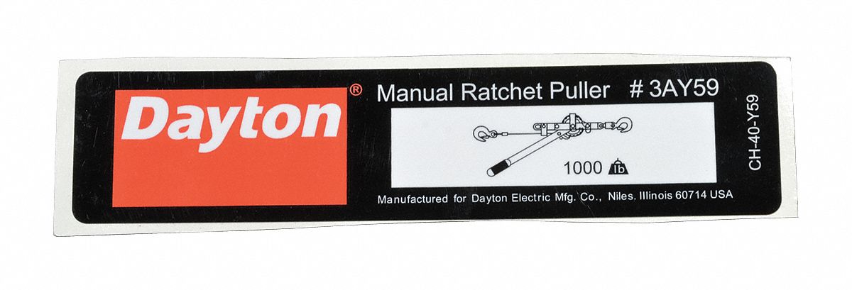 Capacity Label