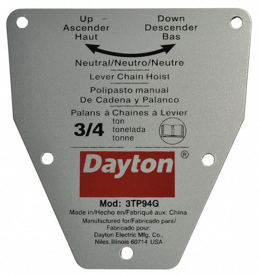 Capacity Label