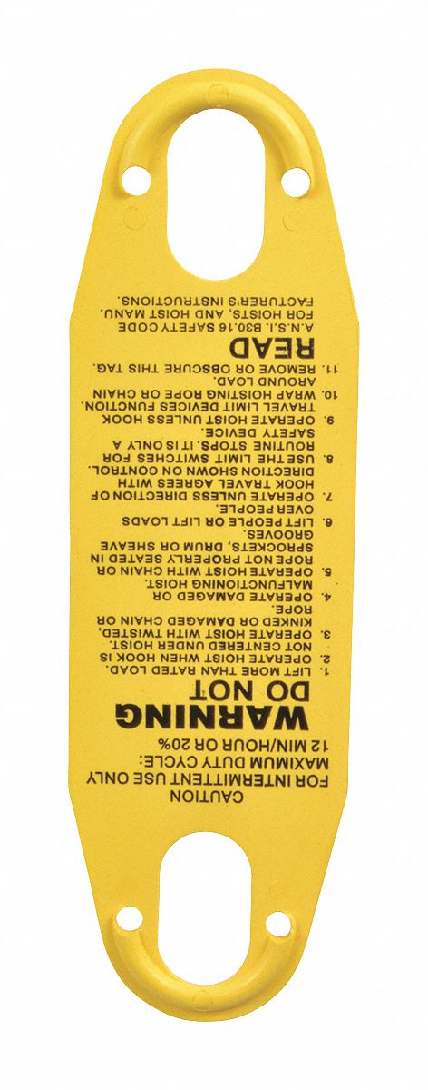 Warning Label
