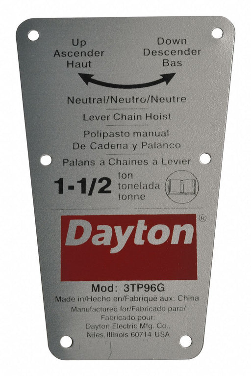 Capacity Label