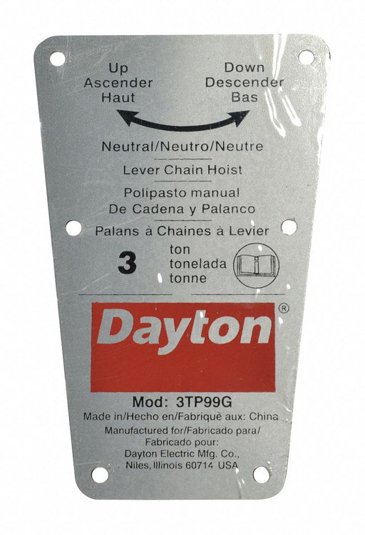 Capacity Label