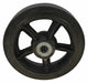 Wheel 10in X 2.5in Mold-on Rubber