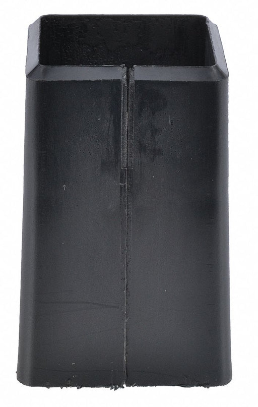 Black Collet Square Post