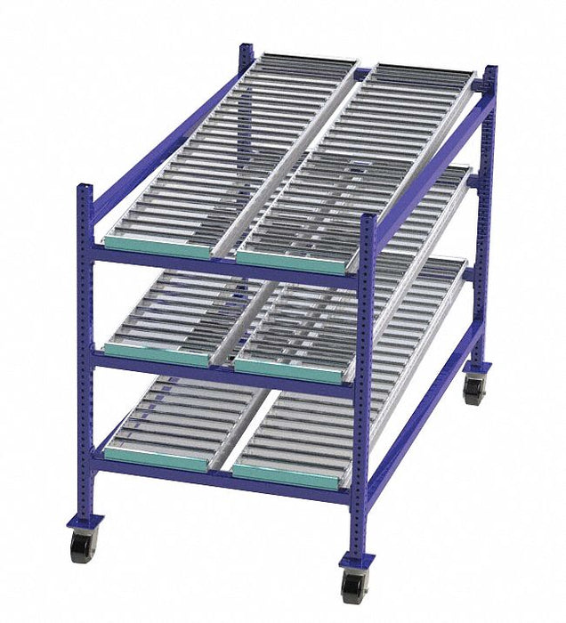 Gravity Flow Rack 72inx54inx36in 12ga