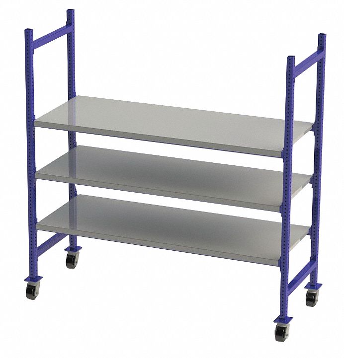 Gravity Flow Rack 28inx72inx76in 12ga