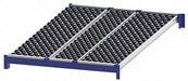 Gravity Flow Shelf 72inx2 5/8inx48in Blu