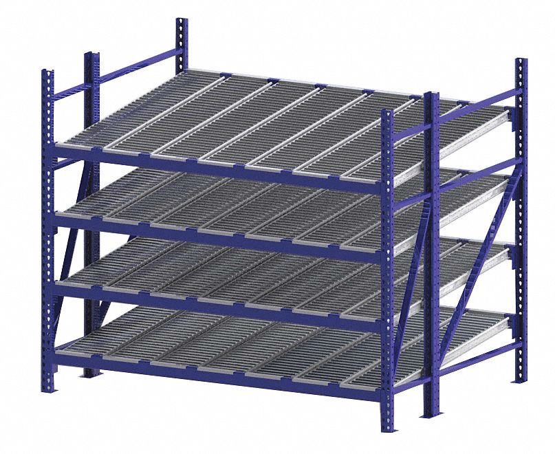 Gravty FlwRck 72inx84inx96in #shlv 4