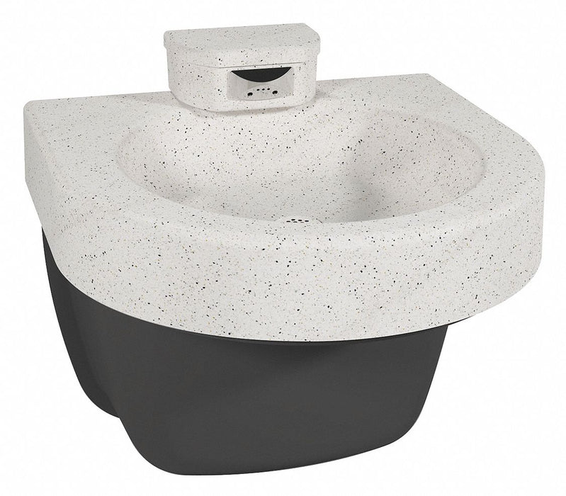WashFountain 21.25inL 21.25inW Wht