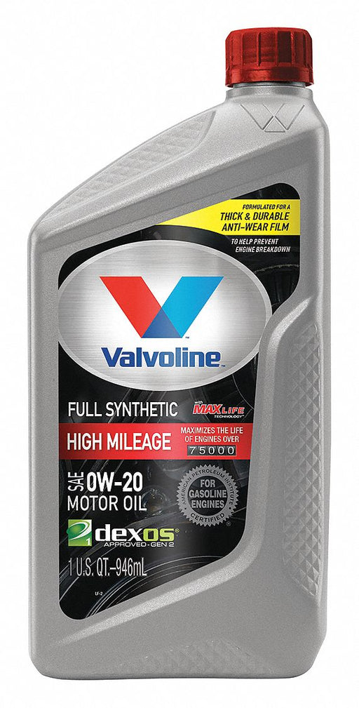 Engine Oil 0W-20 Full Synthetic 1qt