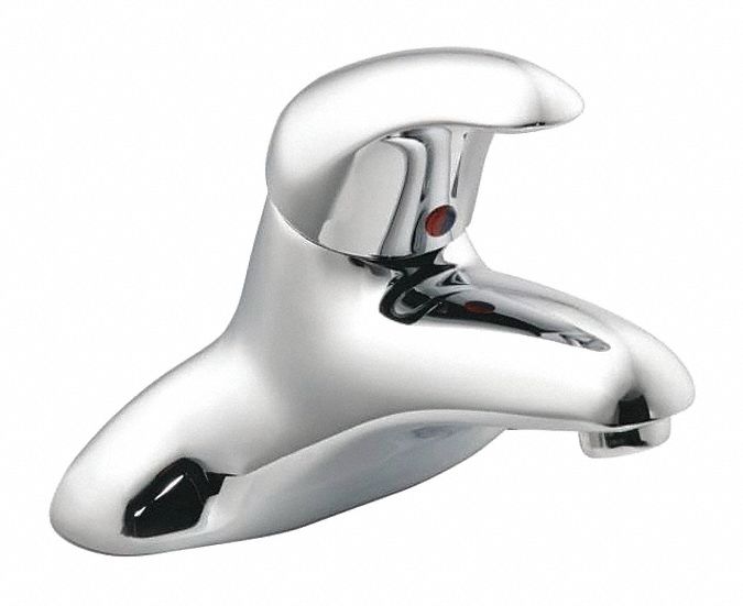 Low Arc Chrome Moen M-Dura Brass 1.2gpm