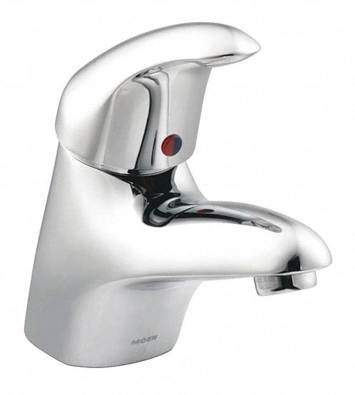 Low Arc Chrome Moen M-Dura Brass 1.2gpm