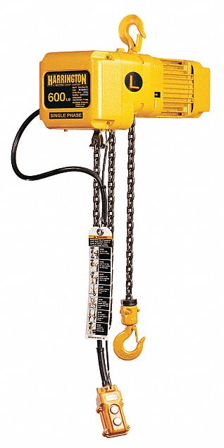 K8750 Electric Chain Hoist 600 lb cap.