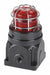 Strobe Light Red Xenon 0.34A Brckt Mnt