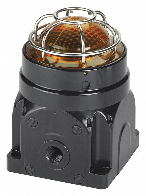 Beacon Warning Light Amber LED 7-1/2in H