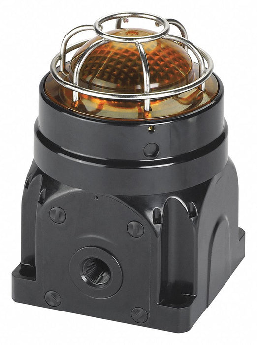 Beacon Warning Light Amber LED 7-1/2in H