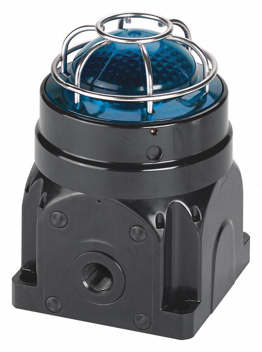 Beacon Warning Light Blue LED 24VDC