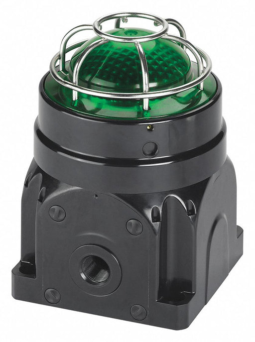 Beacon Warning Light Green LED 7-1/2in H