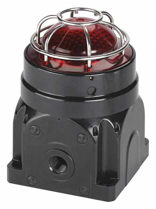 Beacon Warning Light Red LED 24VDC