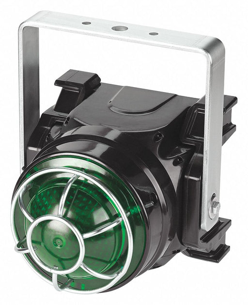 Beacon Warning Light Green LED Brckt Mnt