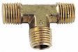 Male Tee Brass 1/8 in Pipe Size MNPT