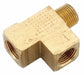 Extruded Street Tee Brass 1/4 in NPT