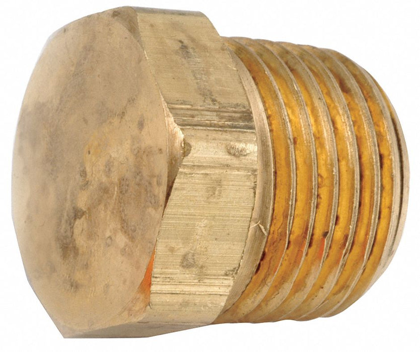 Hex Head Plug Brass 3/4 Pipe Size MNPT