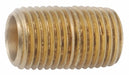 Close Nipple 1/2 In MNPT Low Lead Brass
