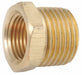 Hex Bushing Brass 1/2 x 1/8 in NPT