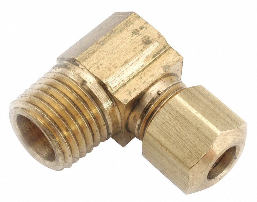 Elbow Brass Comp. 3/8 in MNPT 1/2 in