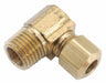 Elbow Brass Comp. 3/16 in MNPT 1/8 in
