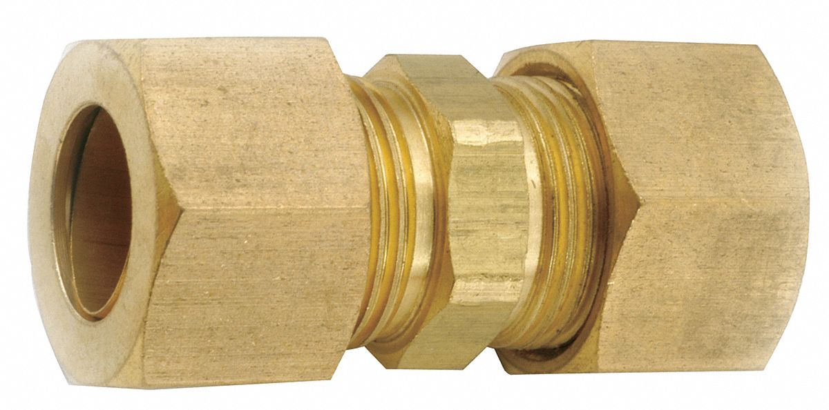 Strt Brass Comp. 5/8 in Comp. 3/8 in
