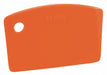 Mini Bench Scraper Polypropylene Orange