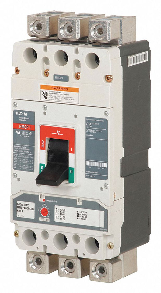 Circuit Breaker 600A 3P 600VAC HMCP
