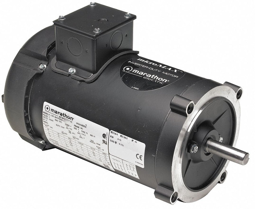 Motor 3/4 HP 1725 rpm 56C 230/460V