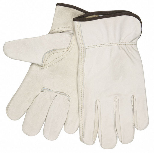 H4823 Leather Gloves Cream L PR
