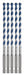 Hammer Masonry Drill 1/4in PK5