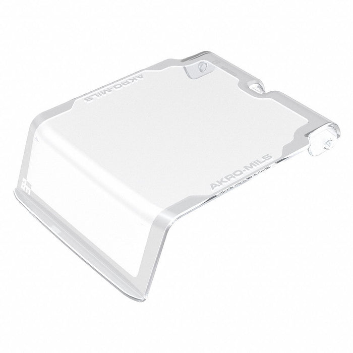 Bin Lid 3.875 in W Plastic Clear