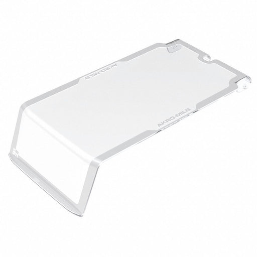 Bin Lid 5.25 in W Plastic Clear