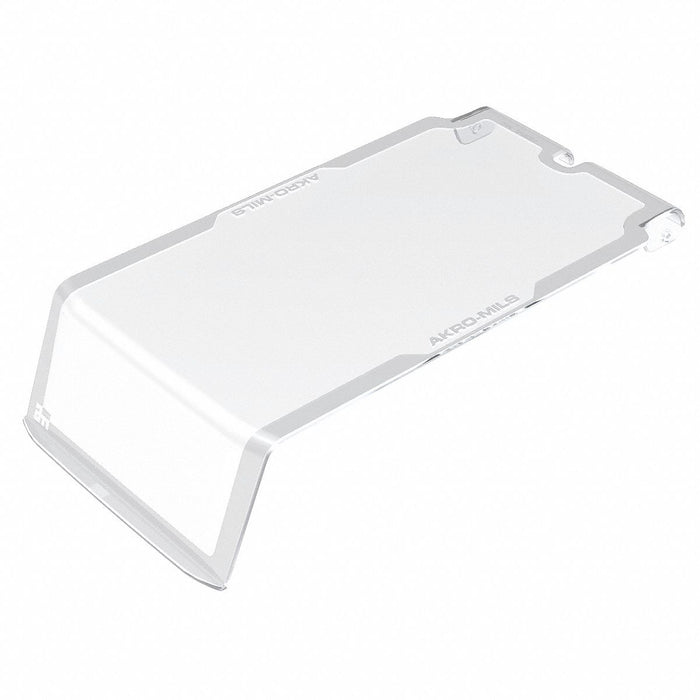 Bin Lid 5.25 in W Plastic Clear