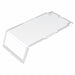 Bin Lid 5.25 in W Plastic Clear