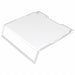 Bin Lid 10.75 in W Plastic Clear