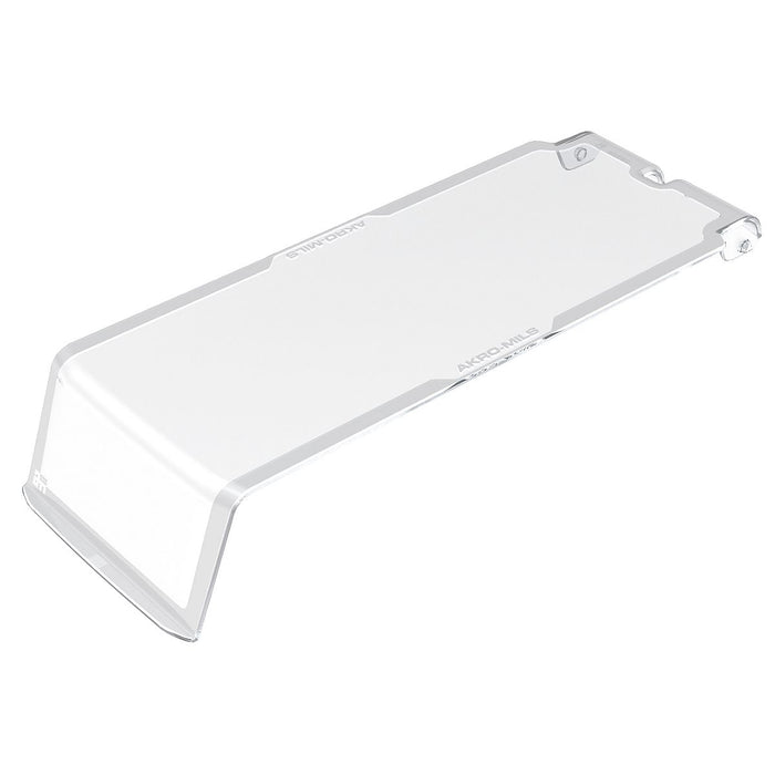 Bin Lid 3.875 in W Plastic Clear