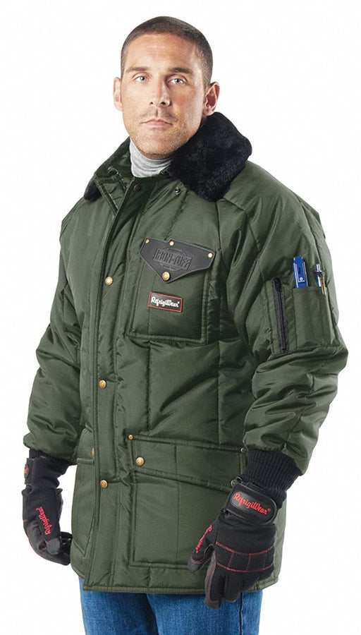 H4968 Jacket Insulated Mens Sage 2XL